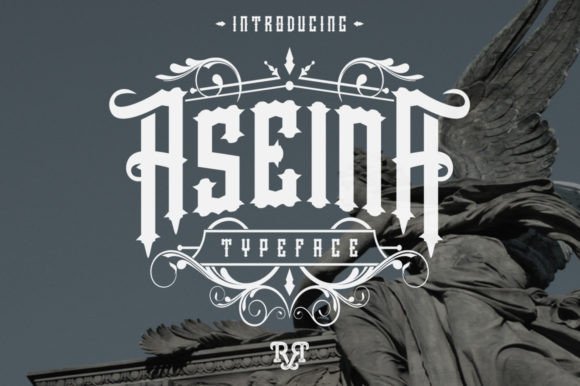 Aseina: The Bold Blackletter Font for Impactful Campaigns