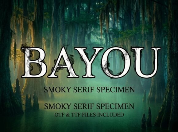 Bayou: A Smoky Serif for Business Branding