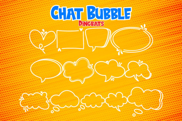 Chat Bubble: A Playful Typeface for Editorial Layouts