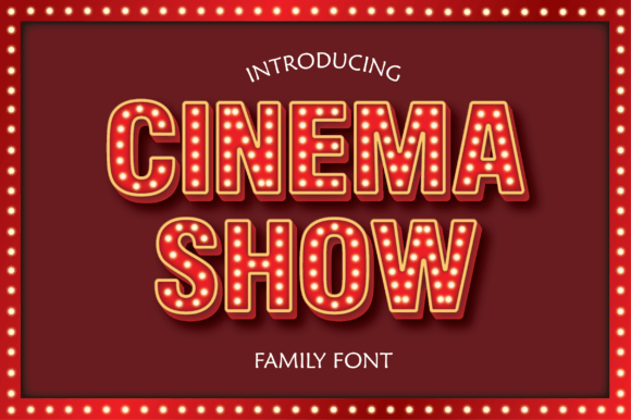 Cinema Show: The Display Font That Elevates Campaign Visuals