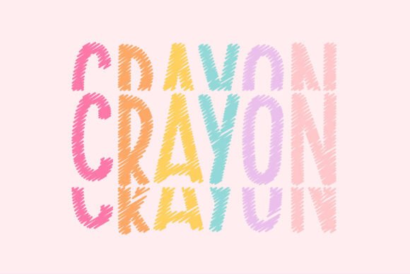 Crayonfriends Stacked: A Playful Display Font for Web Design