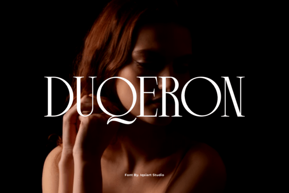 Duqeron: A Serif Typeface for Professional Branding