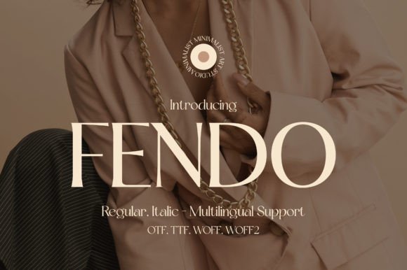 Fendo: The Serif Typeface That Stops the Scroll