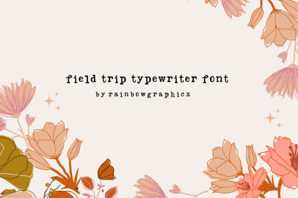 Field Trip Typewriter: A Slab Serif Font for Branding