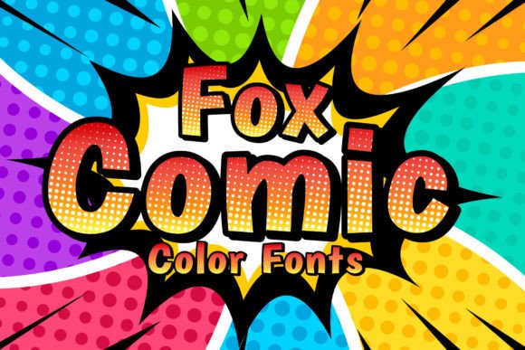 Fox Comic Review: A Bold Color Font for Brand Identity