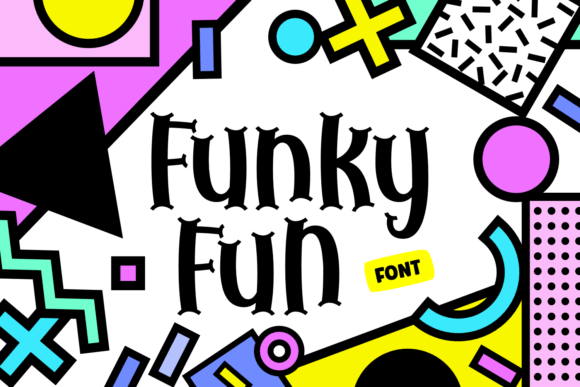 Funky Fun: A Playful Serif Font for Digital Design