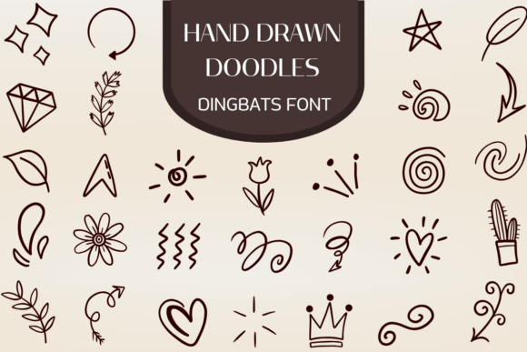 Hand Drawn Doodles Font Review