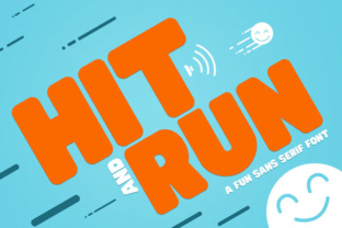 Hit and Run Font for Business