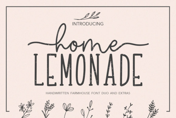 Home Lemonade Font: A Sweet Upgrade for Small Business Branding