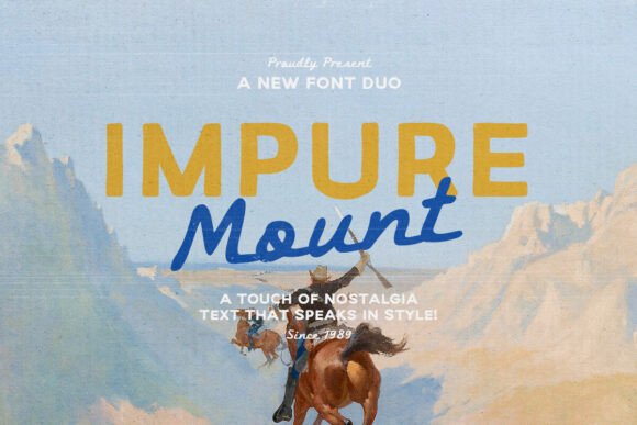 Impure Mount: A Versatile Font Duo for Modern Web Design