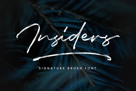 Insiders Font Review: A Refined Script for Elegant Branding