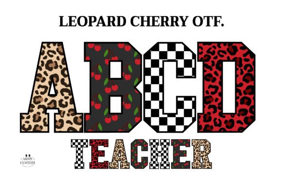 Leopardvarsity: A Wild Font for Bold Campaigns