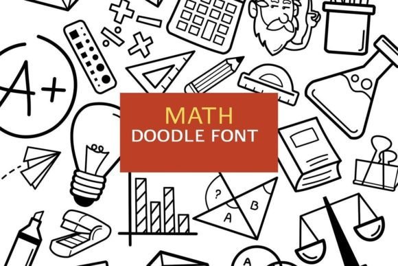 Math Doodle: A Playful Dingbats Font for Crafters