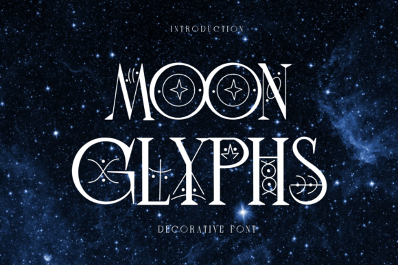 Moon Glyphs: A Mystical Font for Web Design