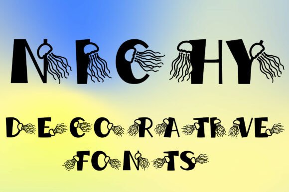 Nichy: A Decorative Font for Web Design