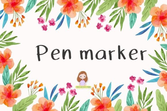 Pen Marker Font: The Handwritten Typeface for Bold Campaigns