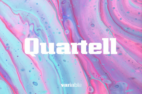 Quartell Variable: A Slab Serif Font for Editorial Impact