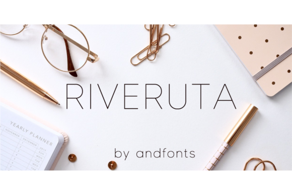 Riveruta: The Clean Typeface for Sharper Campaigns