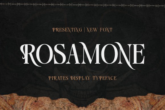 Rosamone: Pirate Fantasy Font