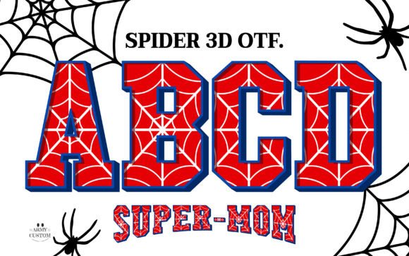 Spider 3d: A Bold Typeface for Memorable Branding