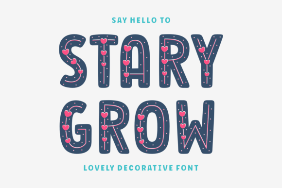 Stary Grow: The Script Font That Elevates Your Brand