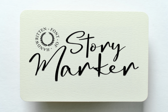 Story Marker: A Handwritten Font for Authentic Campaigns