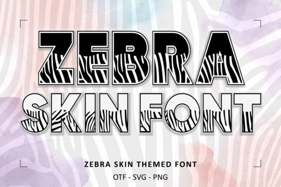 Zebra Skin Font Review: Elevating Small Business Branding